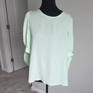 Banana Republic Mint Green Women's Blouse
